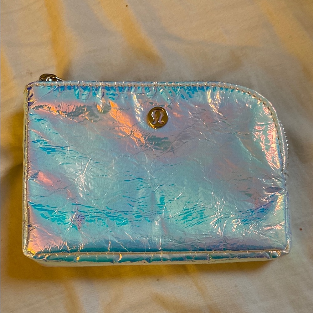 Lululemon Iridescent Blue Wallet